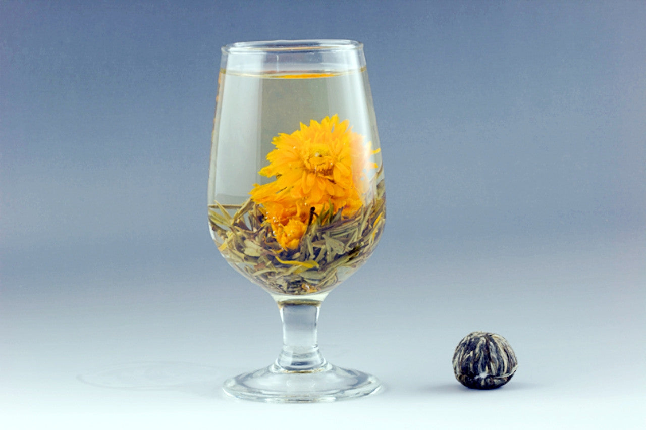 Marigold Flying Blooming Tea