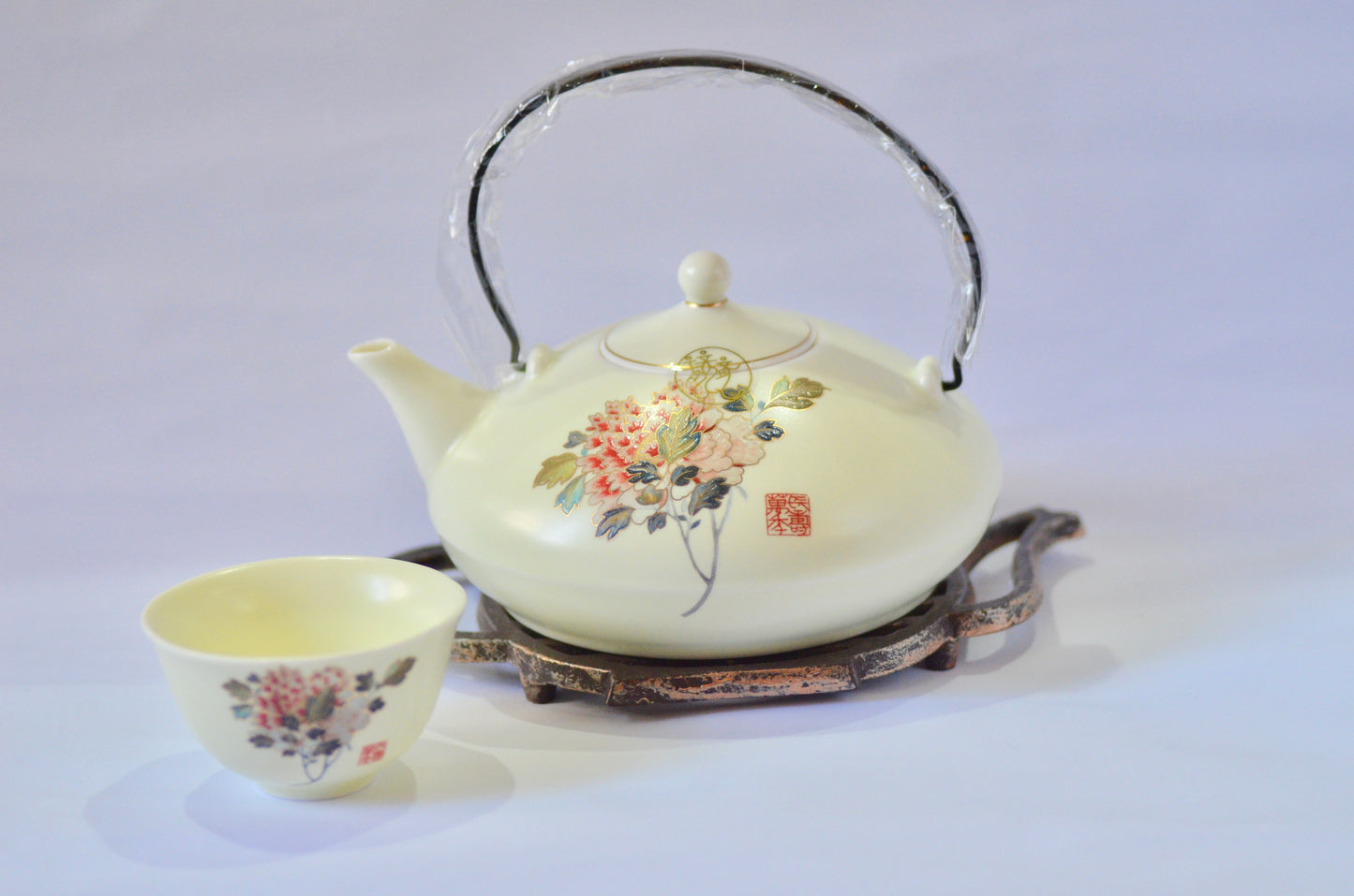 Hand-painted Ceramic Tea set